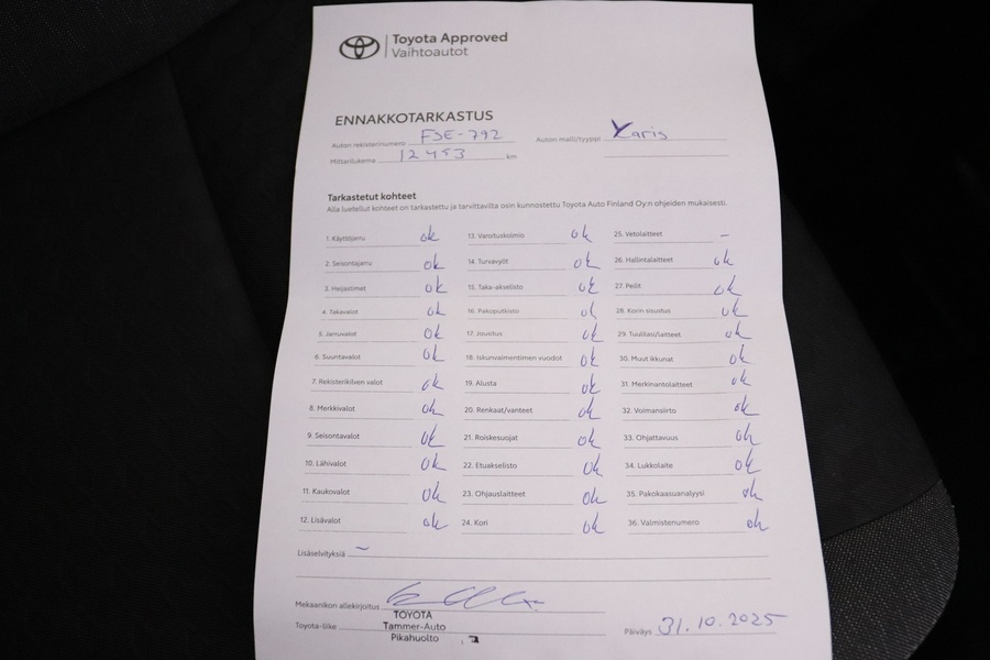 Toyota Yaris vaihtoauto