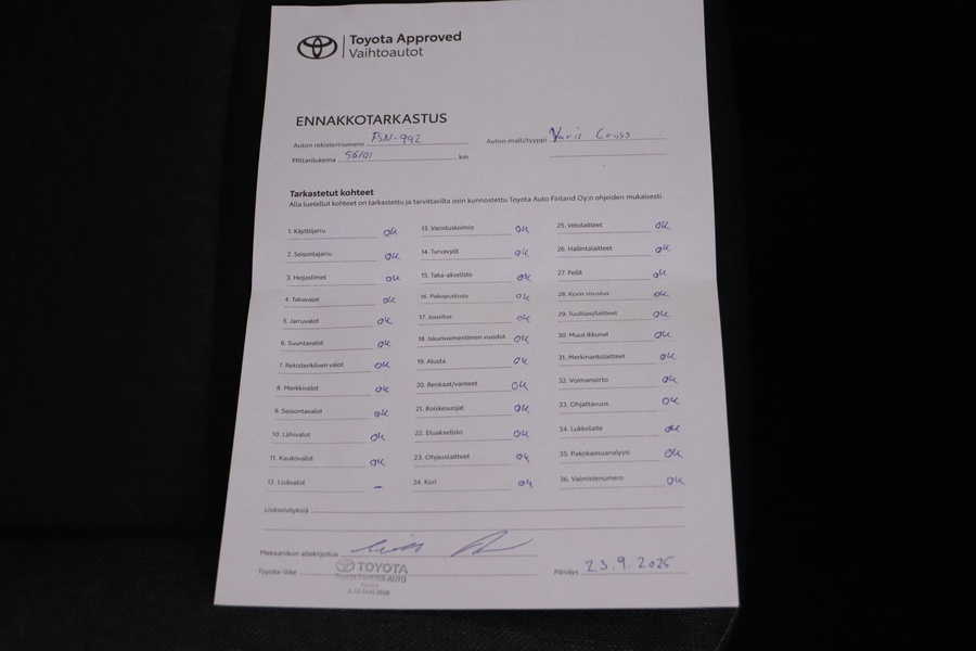 Toyota Yaris Cross vaihtoauto