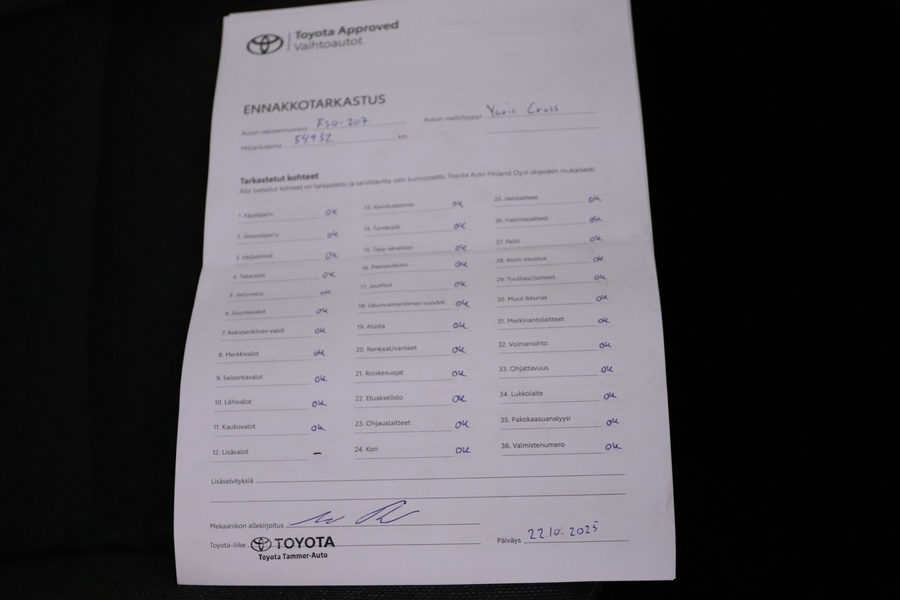 Toyota Yaris Cross vaihtoauto