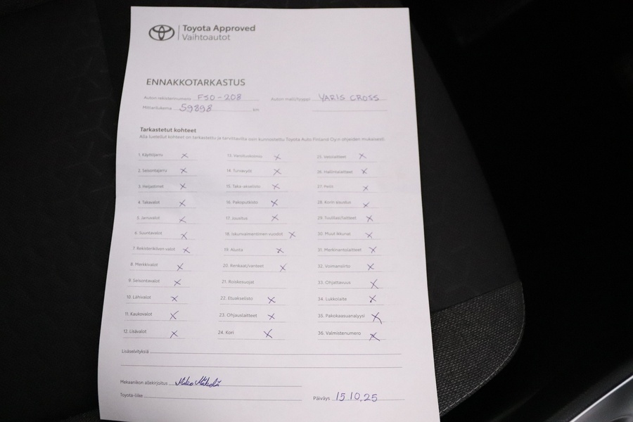 Toyota Yaris Cross vaihtoauto