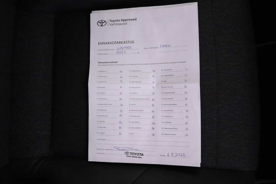 Toyota Corolla vaihtoauto