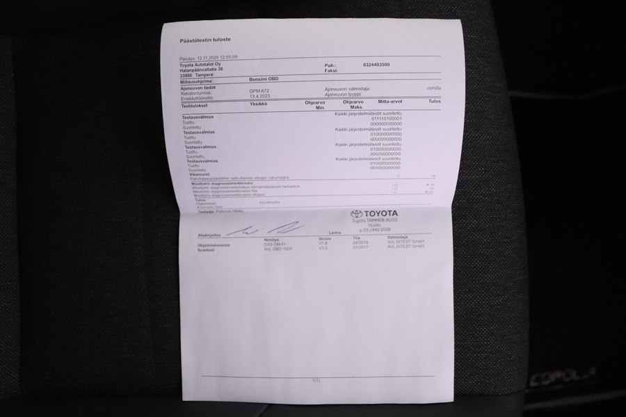 Toyota Corolla vaihtoauto