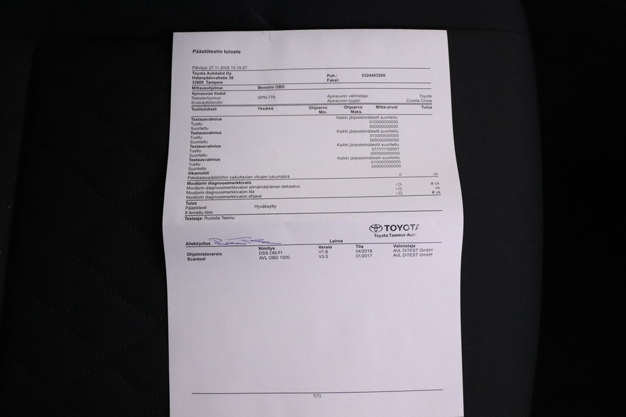 Toyota Corolla Cross vaihtoauto