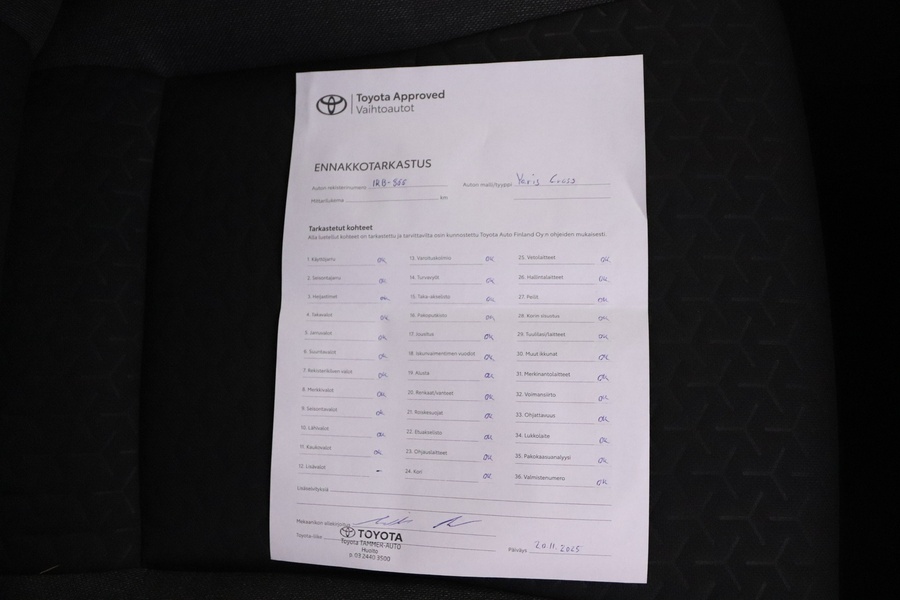 Toyota Yaris Cross vaihtoauto