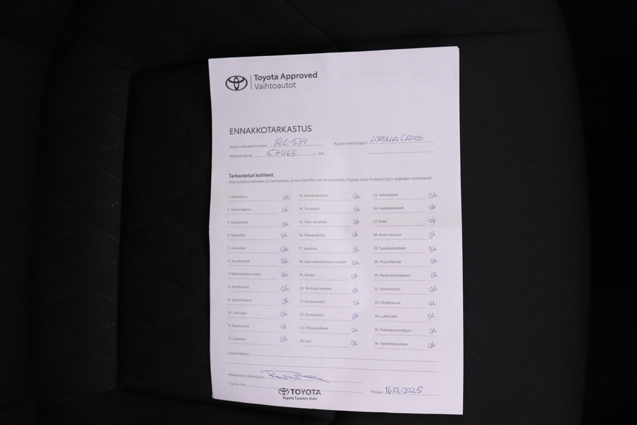 Toyota Corolla Cross vaihtoauto