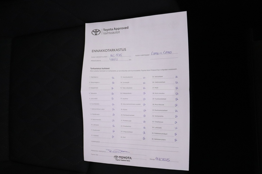 Toyota Corolla Cross vaihtoauto