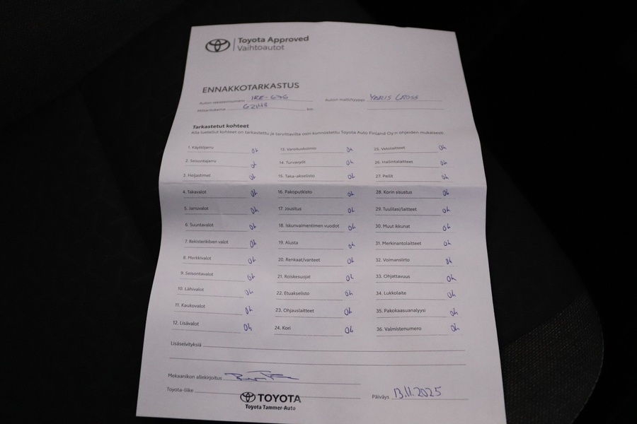 Toyota Yaris Cross vaihtoauto