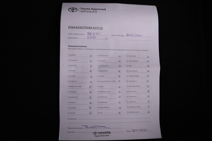 Toyota Yaris Cross vaihtoauto