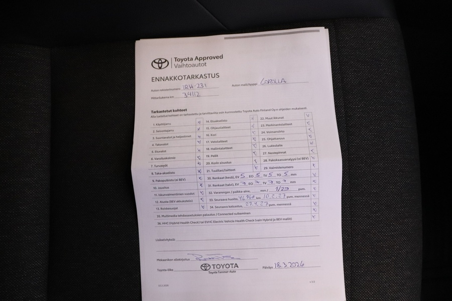 Toyota Corolla vaihtoauto