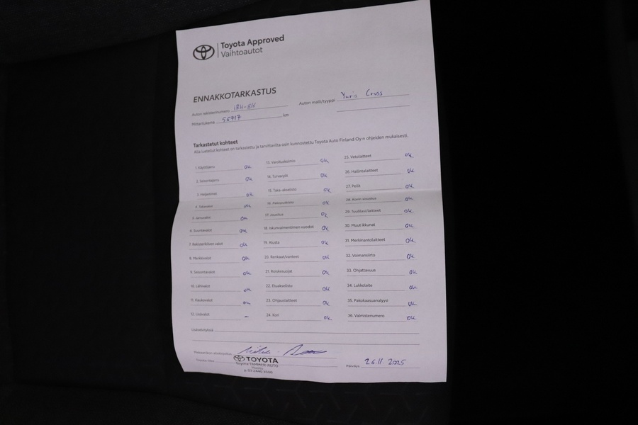 Toyota Yaris Cross vaihtoauto