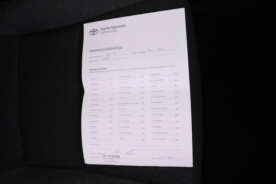 Toyota Yaris Cross vaihtoauto