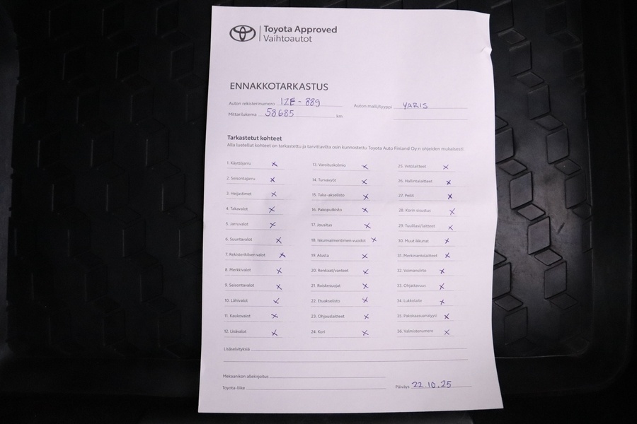 Toyota Yaris vaihtoauto