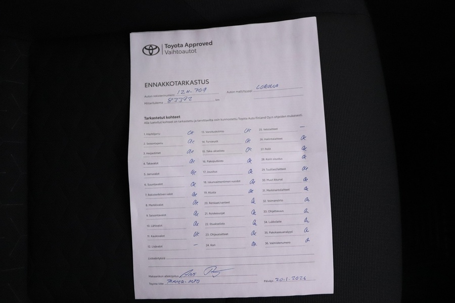 Toyota Corolla vaihtoauto