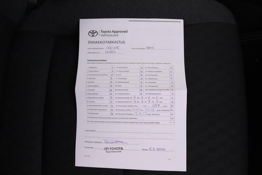 Toyota Yaris vaihtoauto