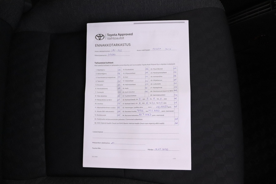 Toyota Yaris vaihtoauto