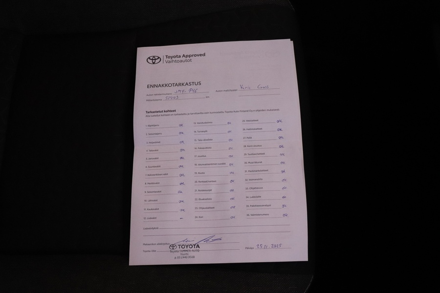 Toyota Yaris Cross vaihtoauto