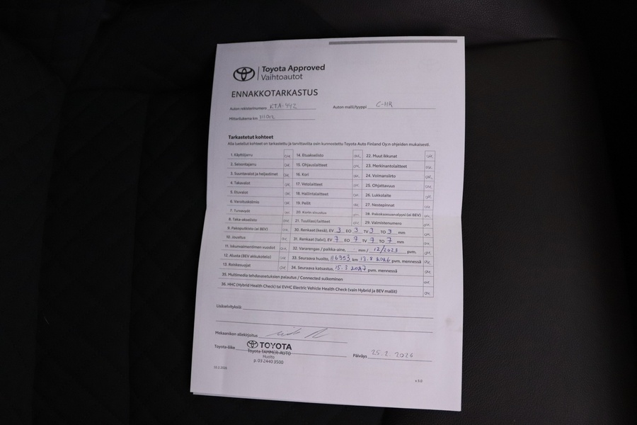 Toyota C-HR vaihtoauto