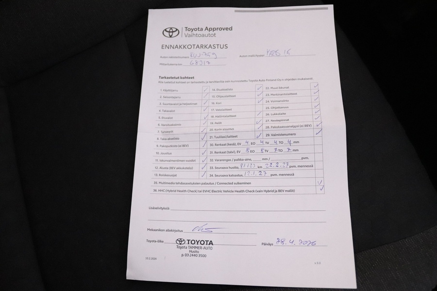 Toyota Yaris vaihtoauto