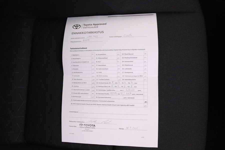 Toyota Corolla vaihtoauto