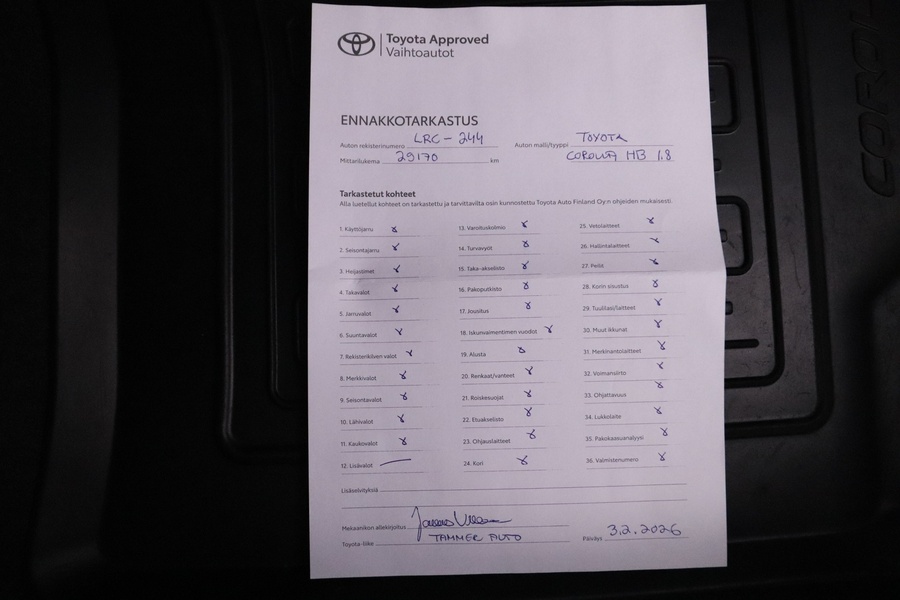 Toyota Corolla vaihtoauto