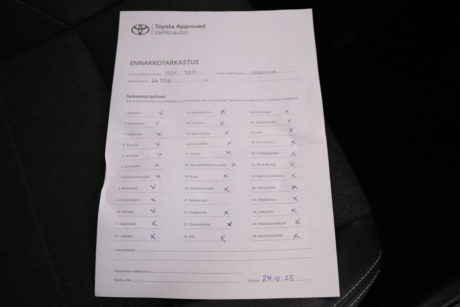 Toyota Corolla vaihtoauto