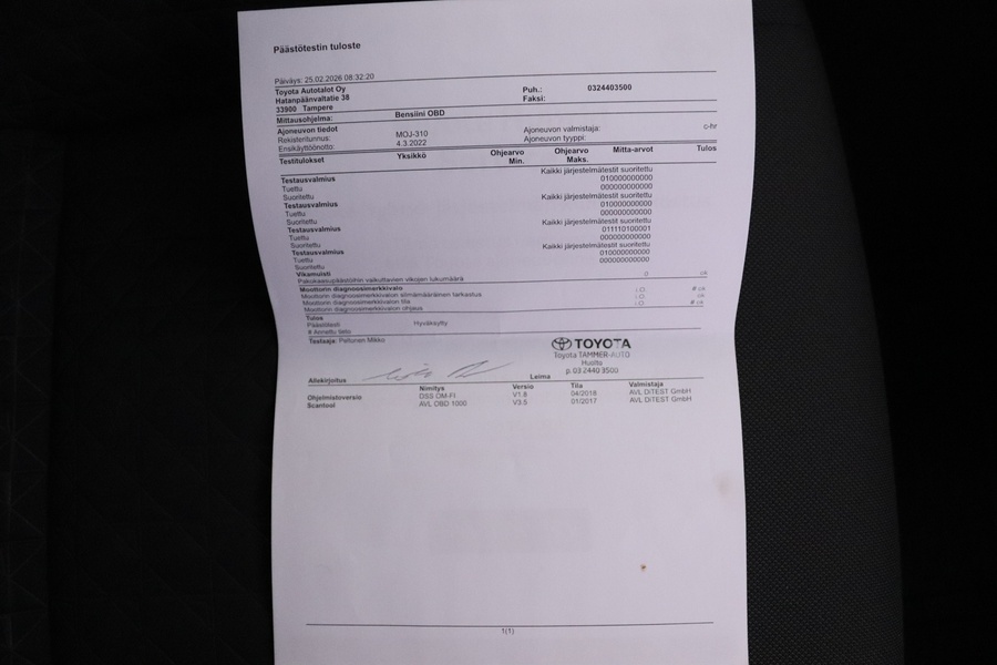 Toyota C-HR vaihtoauto