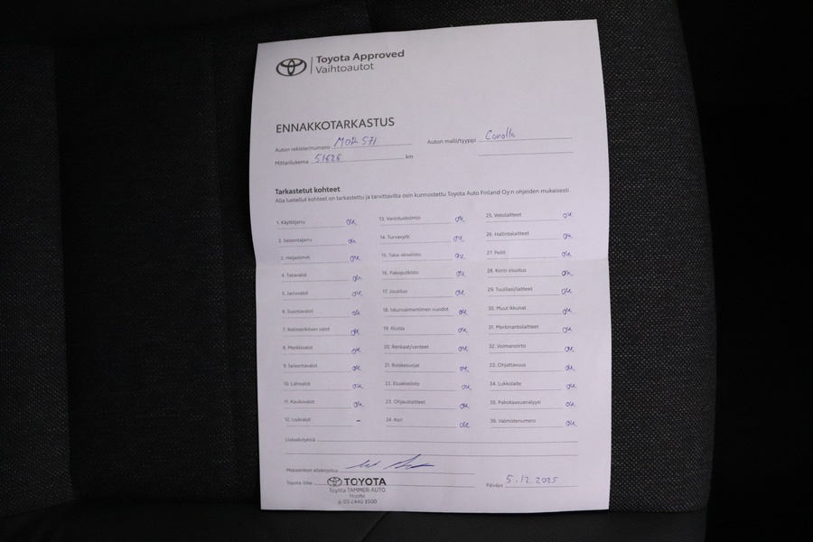 Toyota Corolla vaihtoauto