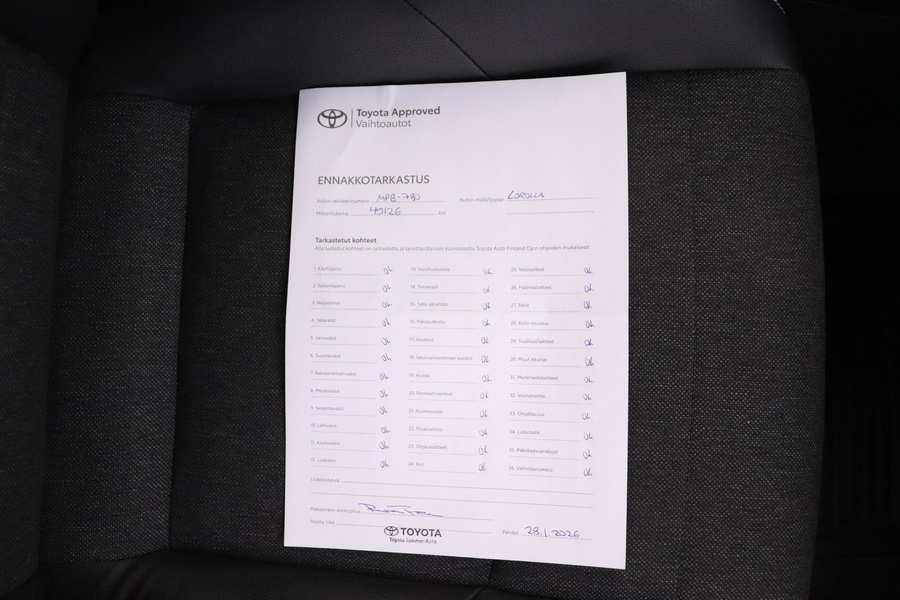 Toyota Corolla vaihtoauto