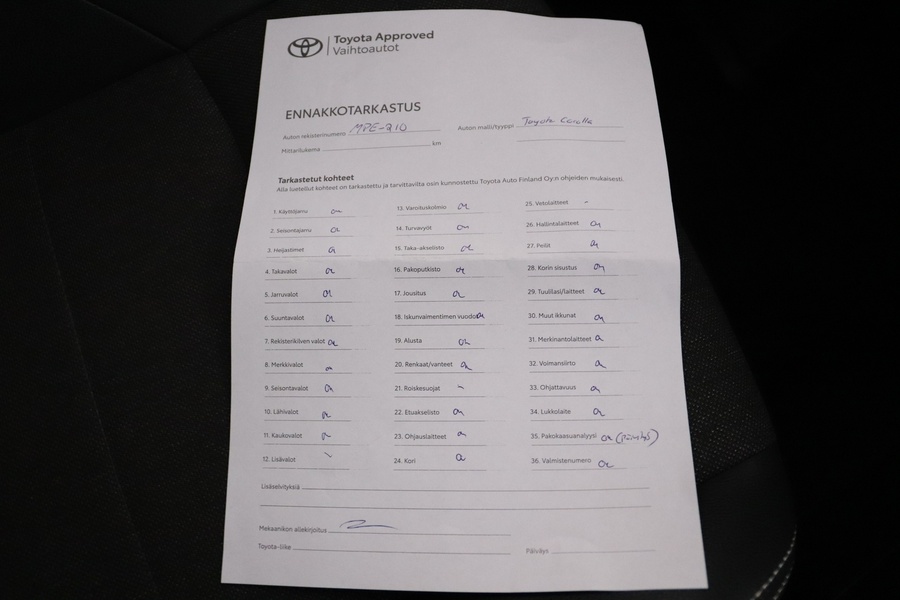 Toyota Corolla vaihtoauto