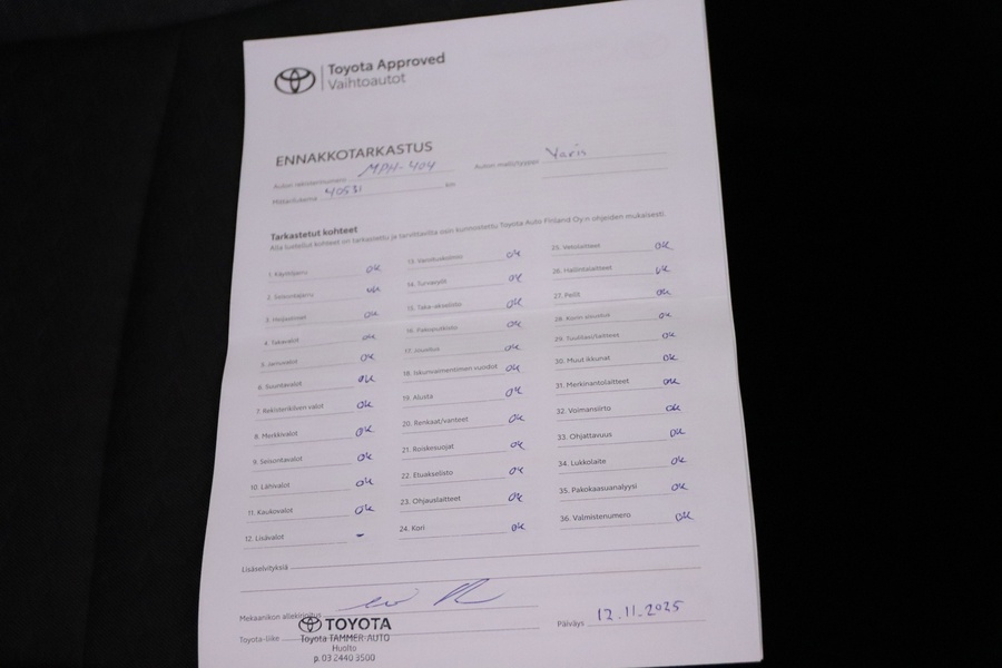 Toyota Yaris vaihtoauto