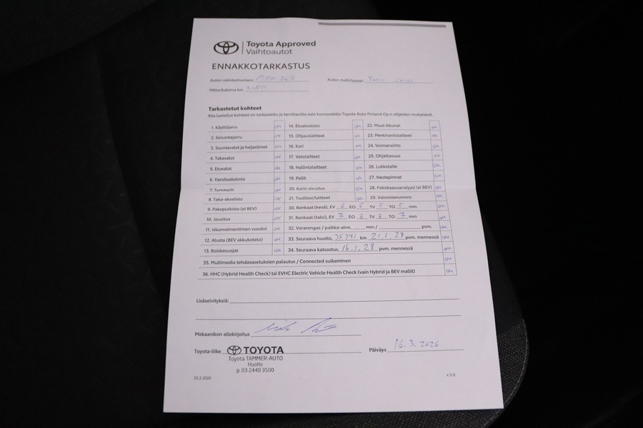 Toyota Yaris Cross vaihtoauto