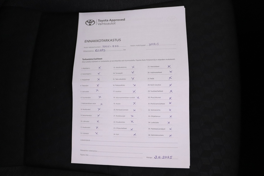 Toyota Yaris vaihtoauto