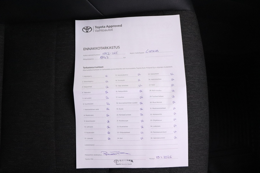 Toyota Corolla vaihtoauto