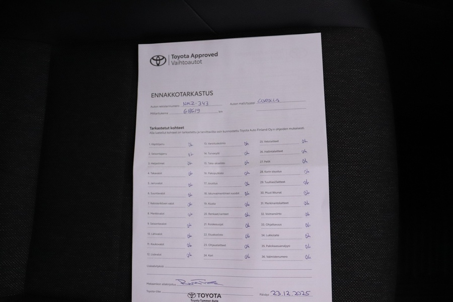 Toyota Corolla vaihtoauto