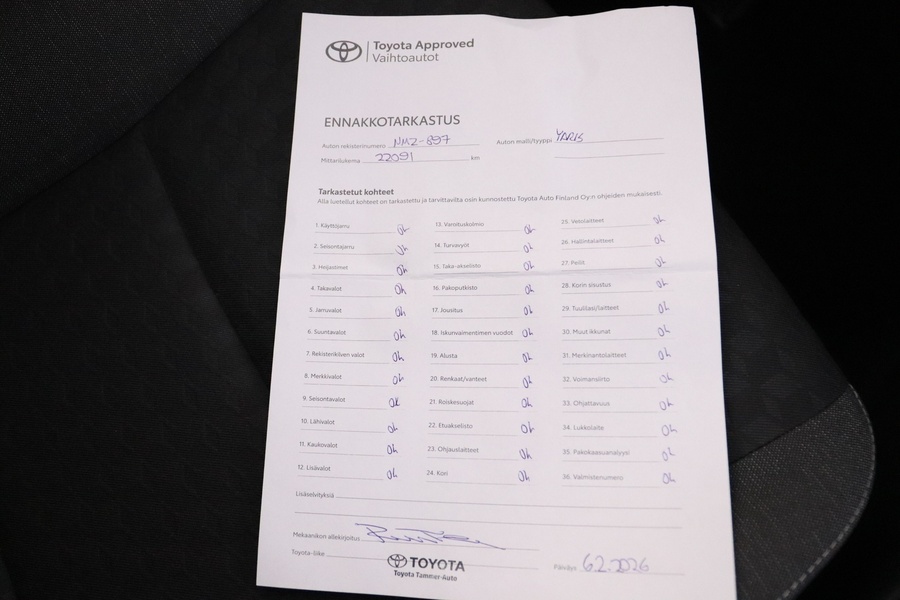 Toyota Yaris vaihtoauto