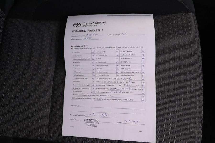 Toyota Auris vaihtoauto