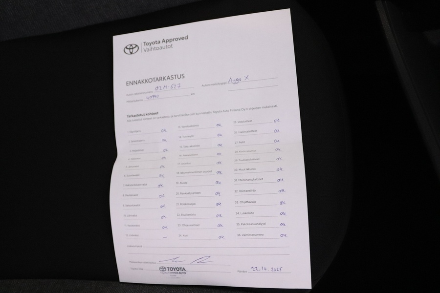 Toyota Aygo X vaihtoauto