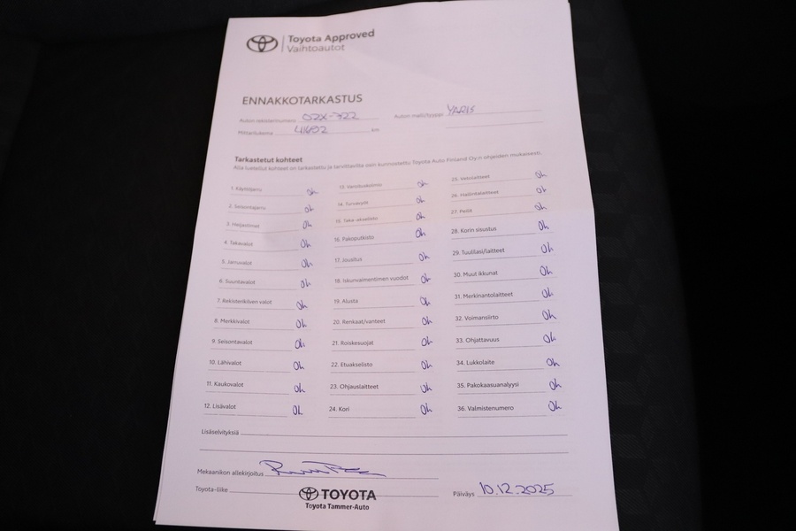 Toyota Yaris vaihtoauto