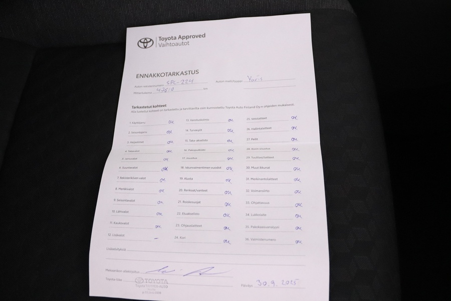 Toyota Yaris vaihtoauto