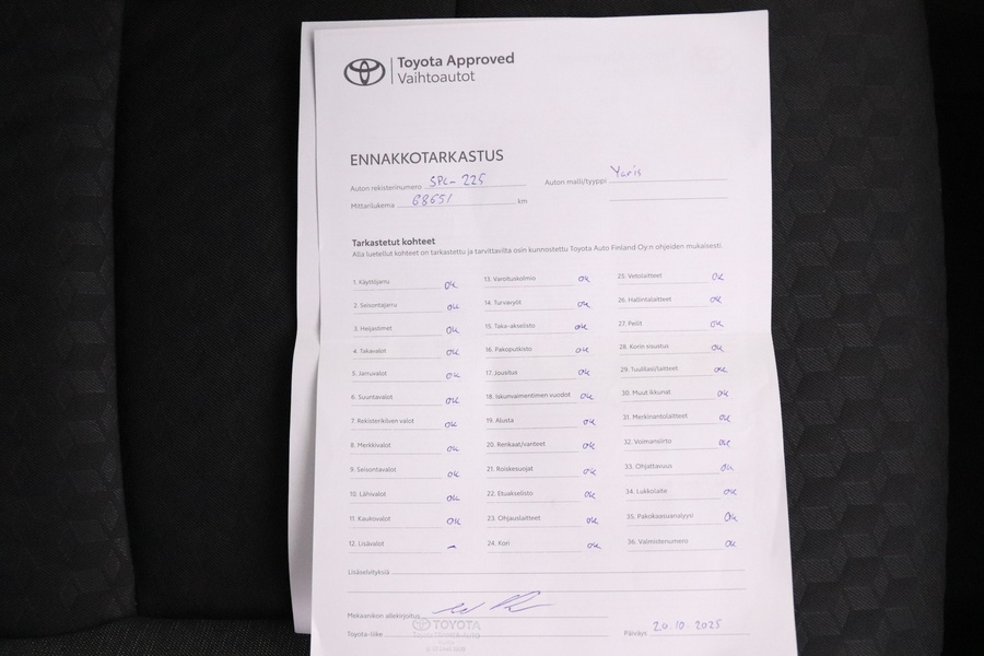 Toyota Yaris vaihtoauto