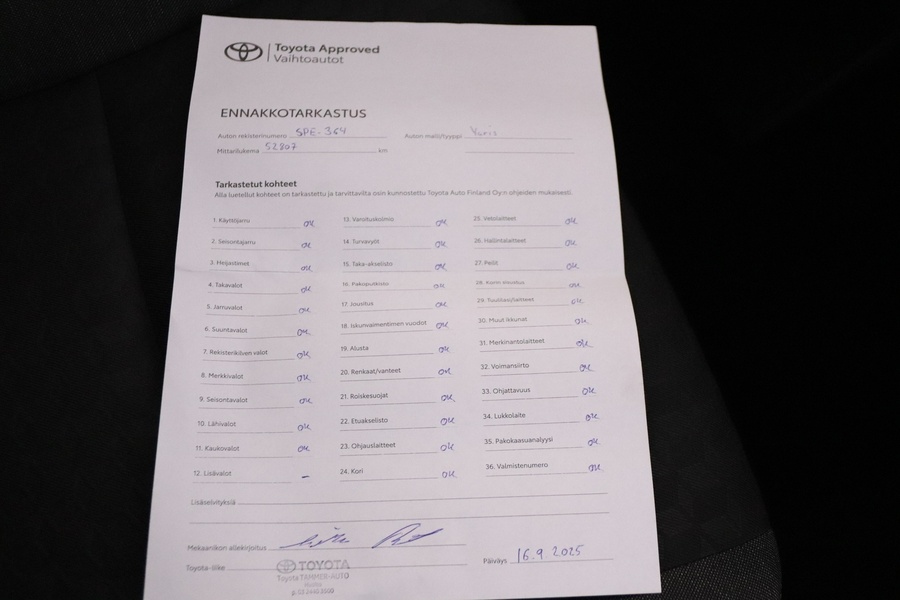 Toyota Yaris vaihtoauto