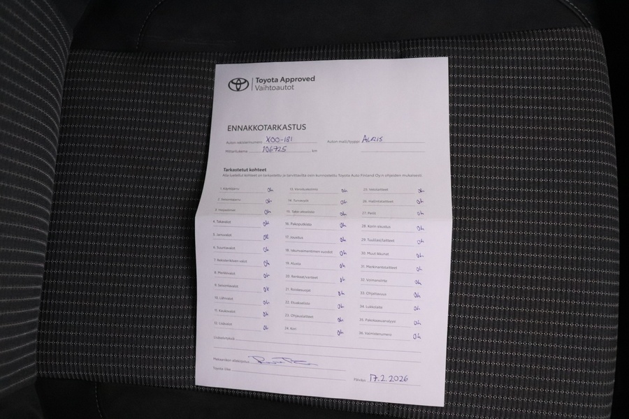 Toyota Auris vaihtoauto