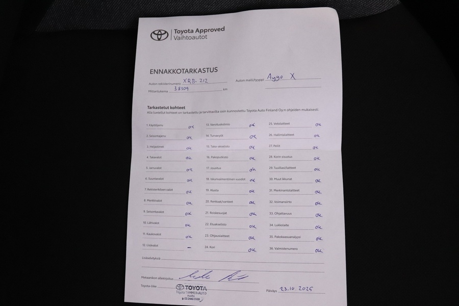 Toyota Aygo X vaihtoauto