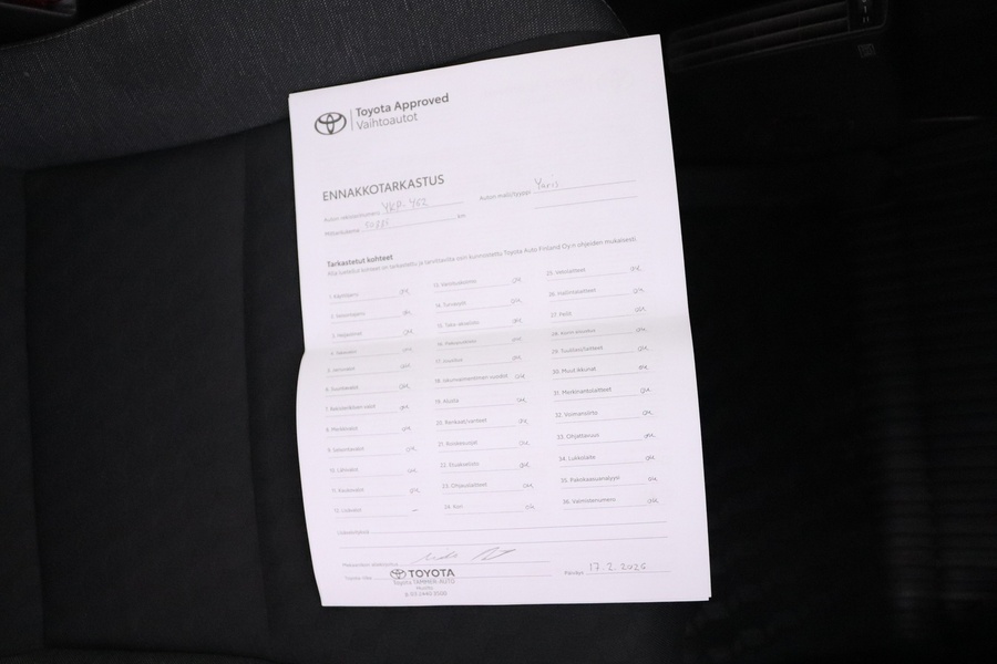 Toyota Yaris vaihtoauto