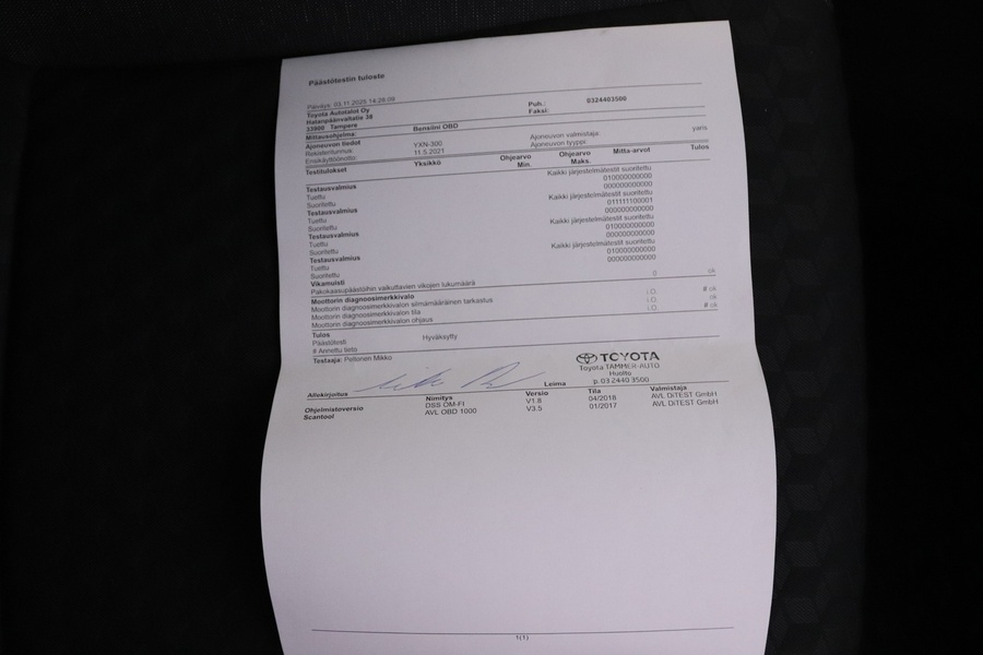 Toyota Yaris vaihtoauto