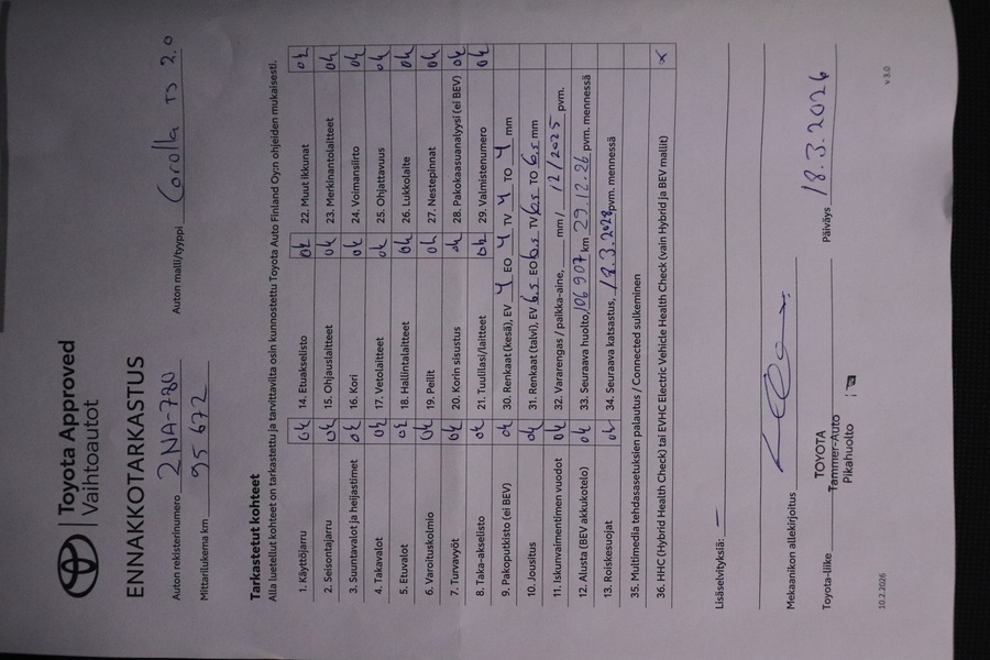 Toyota Corolla vaihtoauto