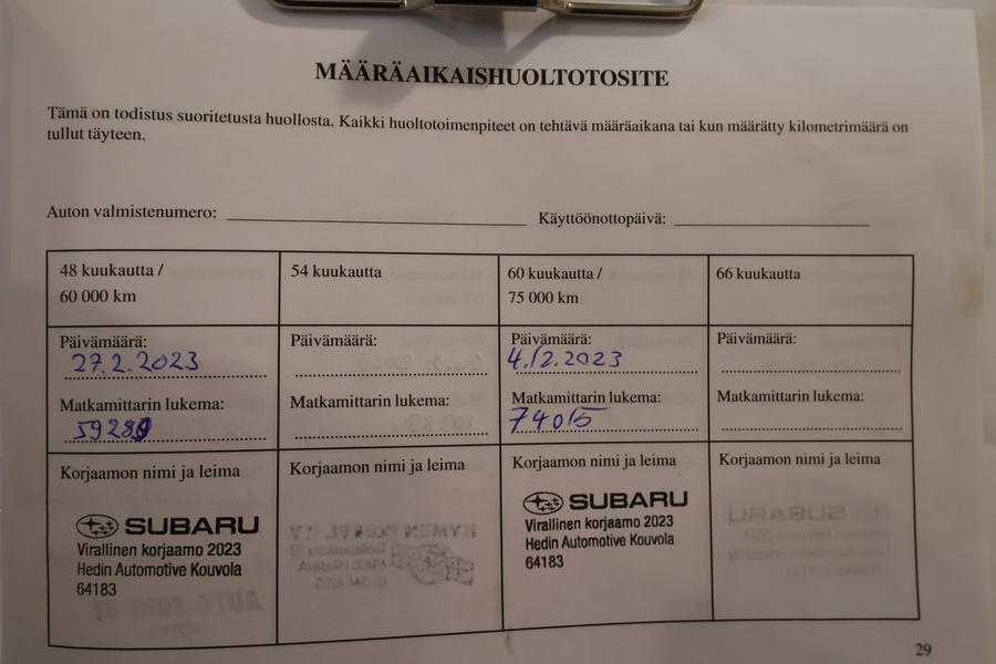 Subaru Outback vaihtoauto