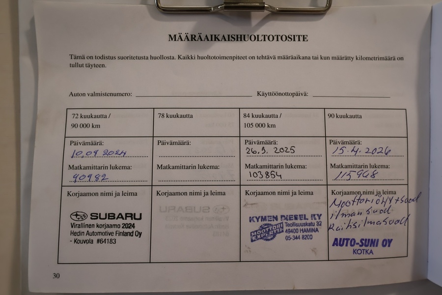 Subaru Outback vaihtoauto