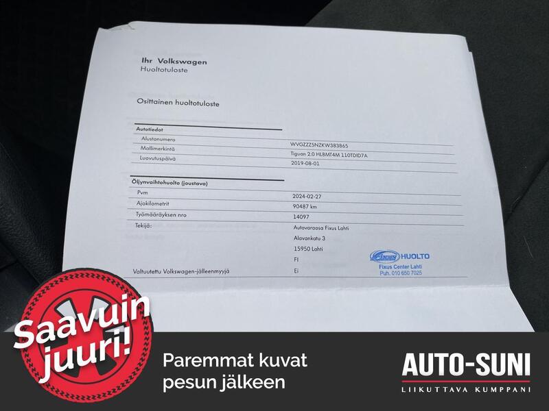 Volkswagen Tiguan vaihtoauto