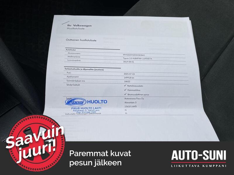 Volkswagen Tiguan vaihtoauto